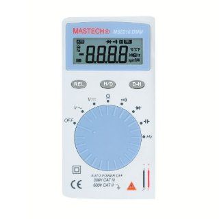 MASTECH MS8216 Digital Multimeter 4000 Counts LCD Autoranging AC/DC Voltage DMM Pocket Tester Detector with Diode   Multi Testers  