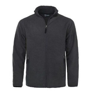 Fossa Apparel 9922 charcoal 3XL 3X Large Mens Metropolis Microfleece Jacket in Charcoal Health & Personal Care