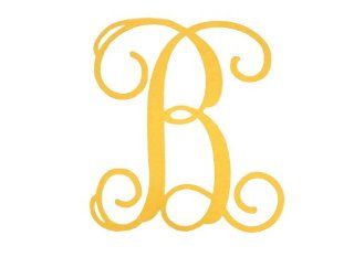 Monogram Letter 12 Inch Wooden Letter B Arts, Crafts & Sewing