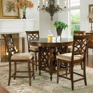 Standard Furniture Woodmont 5 Piece Counter Height Dining Room Set Home & Kitchen
