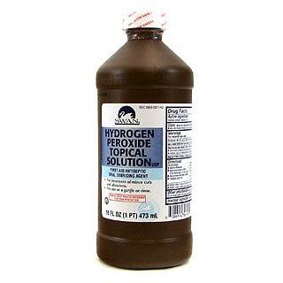 Hydrogen Peroxide 3% First Aid Antiseptic Solution 16 oz. Case of 12 Bottles