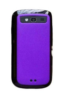 HHI Hybrid Flexible TPU Skin Case for Samsung SGH T769 Galaxy S Blaze 4G   Purple/Black (Package include a HandHelditems Sketch Stylus Pen) Cell Phones & Accessories