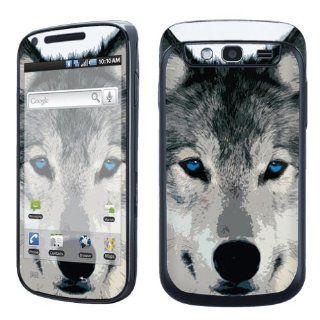 Samsung Galaxy S Blaze 4G SGH T769 Decal Sticker Vinyl Skin   Wolf By SkinGuardz Cell Phones & Accessories