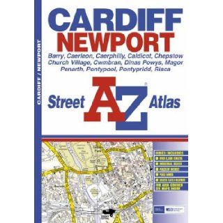 A Z Cardiff and Newport Street Atlas (Street Maps & Atlases) Geographers' A Z Map Company 9780850397000 Books