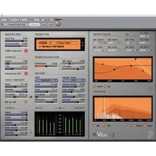 Avid Revibe Room Modeling Reverb for Pro Tools HD Accel Systems Musical Instruments