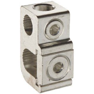 Morris Products 91023 Parallel Tee Tap Connector, Aluminum, 750 AWG, 750   500 Main Wire, 500   2 Tap Wire