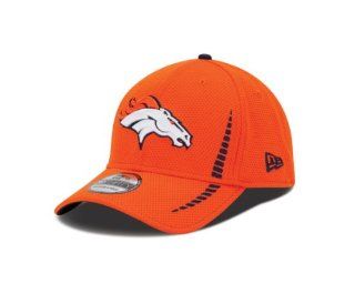 NFL Denver Broncos Training Camp 39Thirty Team, Orange, S/M  Sports Fan Baseball Caps  Clothing