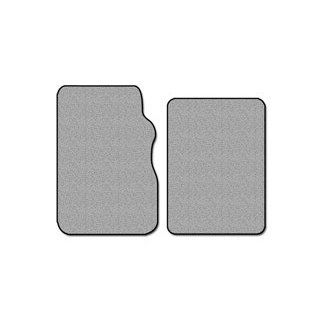 FORD F 150 Floor Mat Carpet Custom Fit OEM (spec.) 2 pc fronts (no footrest) With Serged Edging and Driver Side Heel Pad Gray Fits (1999 2003, Heritage) Avery's Floor Mat 752 F Automotive