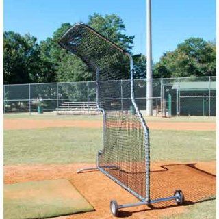 Bullet L Screen Combo w/ Overhead Protector  Baseball Protective Screens  Sports & Outdoors