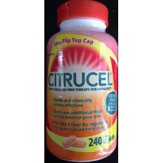 Citrucel Fiber Therapy for Regularity 500 mg   240 Caplets Health & Personal Care