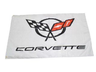 1997 2004 Corvette Flag C5 Logo   Decorative Signs