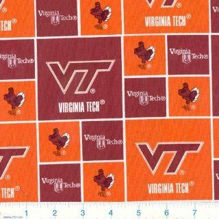 45'' Wide Virginia Tech Hokies Fabric By The Yard