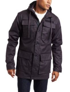 RVCA Men's Parker Quilted Jacket, Slate, XX Large at  Mens Clothing store