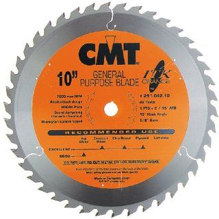CMT 251.045.12 ITK General Purpose Saw Blade, 12 Inch x 45 Teeth 1FTG+2ATB Grind with 1 Inch Bore   Table Saw Blades  