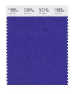 PANTONE SMART 19 3955X Color Swatch Card, Royal Blue   Wall Decor Stickers  