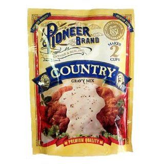 Pioneer Country Gravy Mix, 2.75 oz (Pack of 24)  Grocery & Gourmet Food