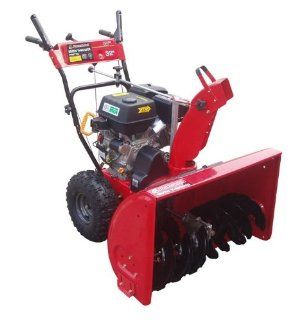 Powerland PDST32 32 Inch 389cc 13 HP OHV Gas Powered Two Stage Self Propelled Snow Thrower With Electric Start (CARB Compliant)  Patio, Lawn & Garden