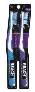 Reach Total Care Toothbrush 2pk, Size Soft Health & Personal Care