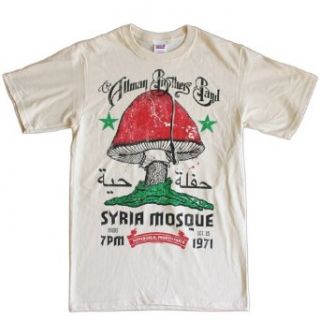 Allman Brothers Band   Syria Mosque Concert T Shirt Music Fan T Shirts Clothing