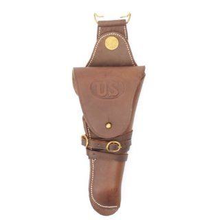 US WWII M1912 Colt 1911 .45 Holster Embossed US 