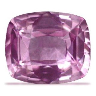 1.31 Carat Loose Pink Sapphire Cushion Cut Jewelry