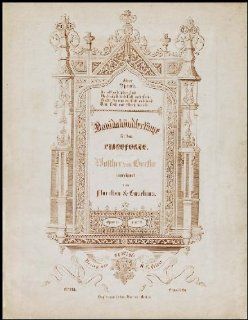 Schumann, Robert. (1810   1856) . Davidsbündlertänze für das PianoforteOpus  6.  Heft  2. Entertainment Collectibles