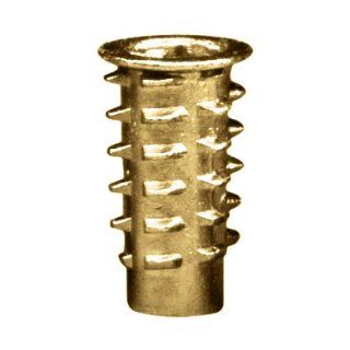 E Z Lok Threaded Insert, Zinc, Hex Flanged, 1/4" 21 Internal Threads, 0.787" Length, Made in US (Pack of 50) Helical Threaded Inserts