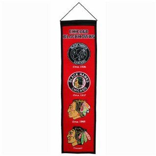 Chicago Blackhawks NHL Heritage" Banner "  Sports Fan Wall Banners  Sports & Outdoors