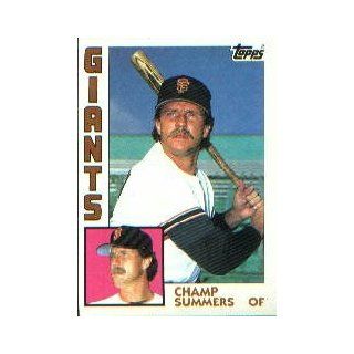 1984 Topps #768 Champ Summers Sports Collectibles