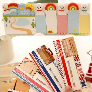 1pc Sticker Post It Bookmark Point It Marker Memo Flags Sticky Note  Sticky Note Dispensers 