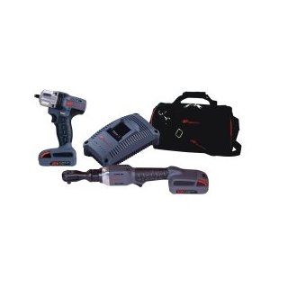 2 Piece IQv20 Cordless Combo Ratchet and Impact Wrench Kit   Power Impact Wrenches  