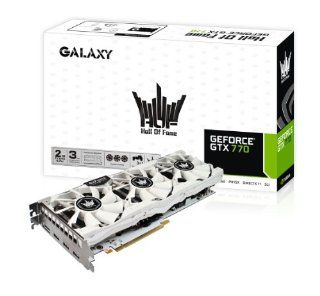 Galaxy GeForce GTX 770 HOF 2GB GDDR5 PCI Express 3.0 3x Mini HDMI/DP SLI Ready Graphics Card 77NPH6DT8KXZ Computers & Accessories