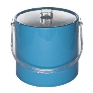 Mr. Ice Bucket 771 1 Regency 3 Quart Ice Bucket, Turquoise Kitchen & Dining