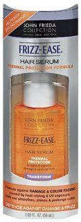 Frizz Ease Ultra Violet and Thermal Protection Serum, 1.69 Ounces (Pack of 2)  Hair Styling Serums  Beauty