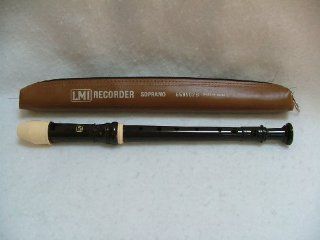 LMI Soprano Recorder in Zippered Case Musical Instruments