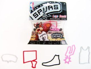 NBA San Antonio Spurs Logo Bandz  Sports Fan Bracelets  Sports & Outdoors