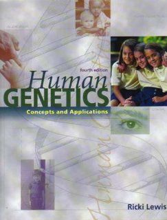 Human Genetics (9780071182393) Ricki Lewis Books