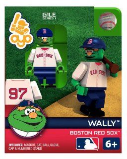 Wally The Green Monster Mascot 2013 Generation 1 Oyo Mini Figure Boston Red Sox  Toy Figures  Sports & Outdoors