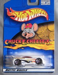Hot Wheels Chuck E. Cheese's Toyota Celica WHITE 2000 Toys & Games