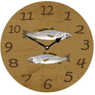 Trout Fish Wall Clock from art  