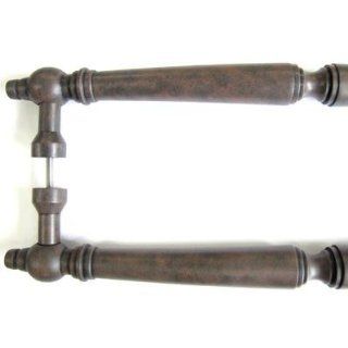 Top Knobs M802 18   Asbury Appliance Pull 18 (C c)   Patina Rouge   Appliance Collection   Cabinet And Furniture Pulls  