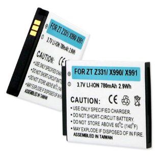 Empire brand replacement for ZTE Z331, I799, UX990, X930, X990, X991, X998, Li3709T42P3H504047, (H), 780mAh, 3.7v Cell Phones & Accessories