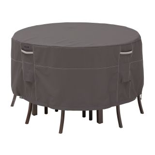 Classic Accessories Ravenna Small Patio Table & Chair Cover   Taupe   Outdoor Furniture Covers