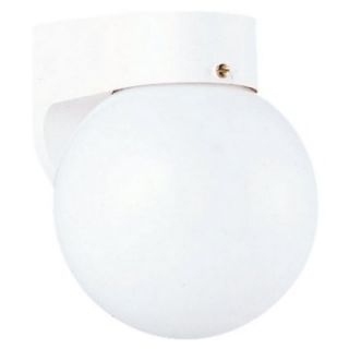 Sea Gull Outdoor Wall Light   7.25H in. White   Outdoor Wall Lights