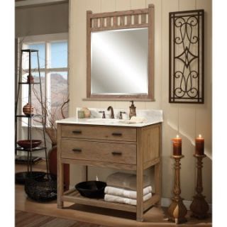 Sagehill Designs Toby TB2421D 24 in. Weathered Oak Single Bathroom Vanity   Single Sink Bathroom Vanities