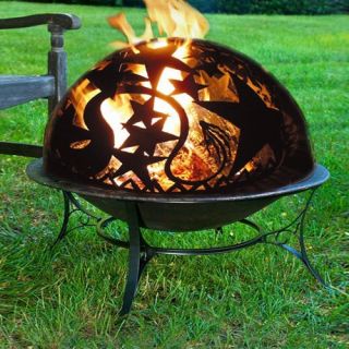 Good Directions 30 in. Fire Bowl with Orion Fire Dome   Fire Pits