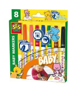 SES Creative Baby Markers, Set of 8 Toys & Games