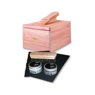 Woodlore Cedar Shoe Care Valet with Starter Kit I   Shoe Storage