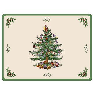 Pimpernel for Spode Christmas Tree Placemats, Set of 4   Place Mats