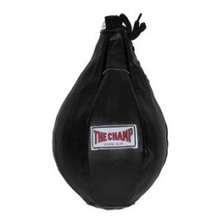 Champ Speed Bag Black   Boxing Equipment
